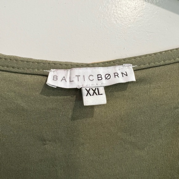 Baltic Born Kia Kimono Maxi Dress - Olive Floral - Picture 3 of 5